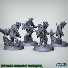 vicious vagroms vagarradur goblin pack tabletop battle fighter lost set warrior mines goblins phandelver 3d print model - Mito3D