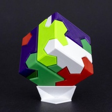 tsugite cube 2x2 puzzle bavure 3d print model - Mito3D