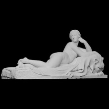 inclinable naïade analyse 3d impression sculpture statue femme marbre Canova Italie nu photogrammétrie néoclassique antonio canova cc0 openglam Carrare printable bligh possagno 3d print model - Mito3D