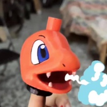 Charmander ağızlık nargile pokemon Boquilla Sigara içmek kaşimba humo 3d print model - Mito3D