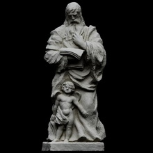 matthew evangelist scan statue vienna 3dprintable austria 3d print model - Mito3D