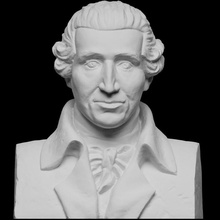 Josef Haydn fracasso Varredura escultura Viena 3dprintable Áustria 3d print model - Mito3D