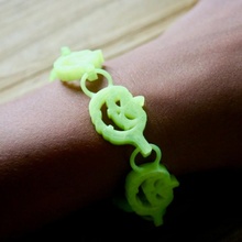 halloween bracelet pumpkin 3d print model - Mito3D