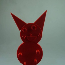 cute cat jazmin toys & games 3d print model - Mito3D