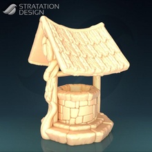 covered store fantasy rpg warhammer miniature boardgame tabletop decor wargame dungeon dnd pathfinder 3d print model - Mito3D
