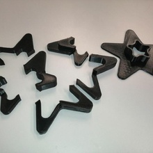 Puzzle Star 3d print model - Mito3D