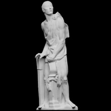 eloquence scan sculpture france 3dprintable bourdelle 3d print model - Mito3D