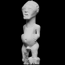 protetor estátua nkishi Varredura escultura 3dprintable 3d print model - Mito3D