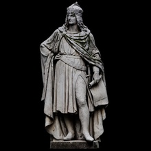 statue duke henry ii scan sculpture vienna 3dprintable austria 3d print model - Mito3D