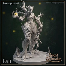 leshii toys & games tree slavic greatgrimoire great grimoire forestsoul mantree 3d print model - Mito3D