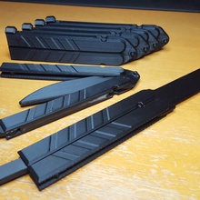 print place practice balisong props & cosplay fly toy knife butter fiddling 3d print model - Mito3D