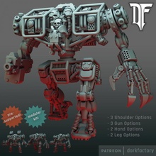deadzone patrolbots toys & games 40k gun space heavy plasma marine cyborg chaos bolter dreadnought adeptus heretic astartes las metla 3d print model - Mito3D
