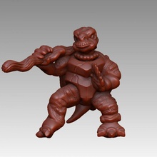Tortale monge Concha tartaruga funcionários 3d print model - Mito3D