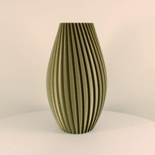 moderno minimalista vaso modo decoração vasos flores casa TwistedVase vasemodo espiral slimprint modernvase dryflowervase minimalistvase modernflowervase conectar turbinevase 3d print model - Mito3D