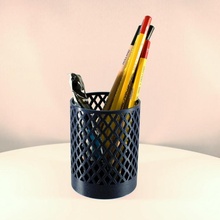 elmas kalem Kulp destek dolma organizatör Bahçe Kalemlik kalemlik masa düzenleyici ofis organizasyonu ince baskı tutacağı 3d print model - Mito3D
