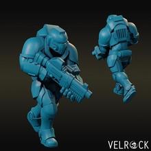 tempest marine rifleman 3 toys & games 40k soldier space trooper wargaming warhammer scifi wargame wh40k 3d print model - Mito3D
