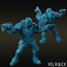 tempest marine pistoleer 2 toys & games 40k soldier space trooper wargaming warhammer scifi wargame wh40k 3d print model - Mito3D