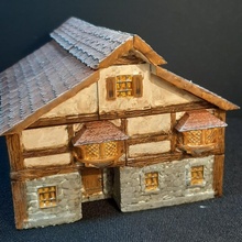 medieval tavern 3d print model - Mito3D
