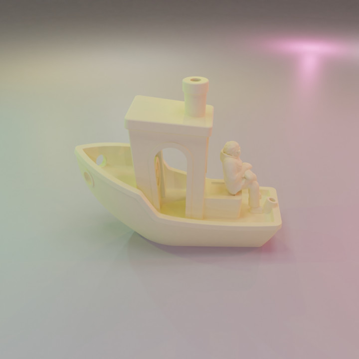 bernie benchy boat sander 3D print model - Mito3D