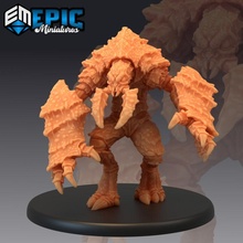 insect hulk cave brute creature classic dungeon encounter toys & games fantasy forest medieval monster rpg warhammer enemy tabletop underground dnd pathfinder umber 3d print model - Mito3D