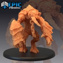insect hulk chained cave brute creature classic dungeon encounter toys & games fantasy medieval monster rpg warhammer enemy tabletop underground dnd pathfinder umber 3d print model - Mito3D