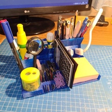 desktop organizzatore 3d print model - Mito3D