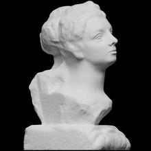 Jeanne prinet escanear cabeza escultura 3dprintable 3d print model - Mito3D