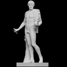 diomedes stealing palladion scan sculpture 3dprintable 3d print model - Mito3D