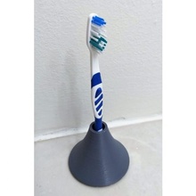 single toothbrush holder 3d print model - Mito3D