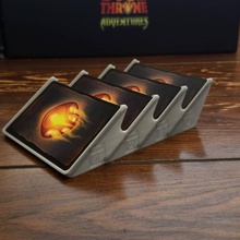 trono aventuras botín soporte tablero juegos juego azar tarjetas mesa 3d print model - Mito3D