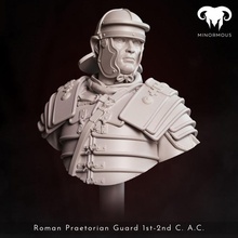 büst Roma Praetorian koruma 1st 2nd c ac hazır oyunlar mağaza Görüntüle şekil tarihi ölçek akrep asker savaşçı boyama kaide temel 10th 3d print model - Mito3D