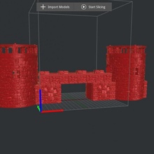 montaña pasar constructor ciudades 3d print model - Mito3D