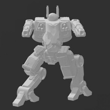 mwda chacalope mecha américain table 6mm 3d print model - Mito3D