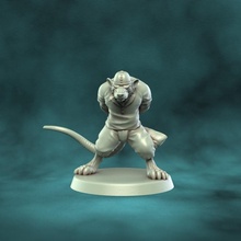 rato juiz loja Ratmen pi 39 rats 3d print model - Mito3D