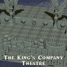 cüce tutar kralın şirket tiyatro mağaza Sanat mobilya modüler arazi sosyal açık kilit dağılmak sahne ejder ısırığı eter Dragonlock zindan kilidi 3d print model - Mito3D