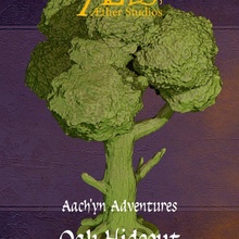 aach'yn adventures oak hideout forest terrain tree massive ambush scatter aether 3d print model - Mito3D
