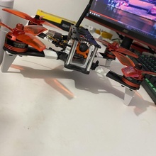 fpv drone legs 3d race cam racingdrone fvp 3d print model - Mito3D