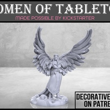 melek din adamı ejderhalar Zindanlar fantezi kadın oyun mini rpg Kadın KADIN minyatür masaüstü dnd 3d print model - Mito3D