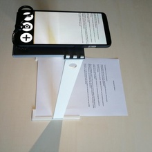 apoyo smartphone verter leyendo avec LOC cit deficientes visuales cegado bassevision vida cotidiana mensajero 3d print model - Mito3D