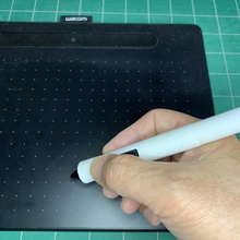 Wacom dolma kalem kavrama uzun versiyon tablet 3d print model - Mito3D
