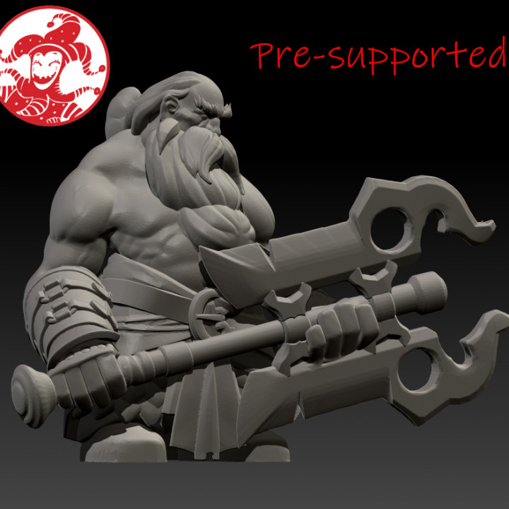 rogii asciatore negozio 3d stl draghi dungeon fantasia mini rpg warhammer miniatura nano tavolo d nani pre supported 3D print model - Mito3D