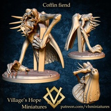 corpse fiend undead fantasy ghost horror miniatures miniature minis dnd ttrpg trpg 3d print model - Mito3D