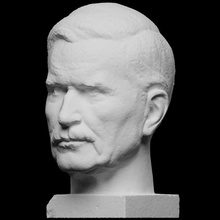 friedrich wilhelm raiffeisen bust scan vienna 3dprintable austria 3d print model - Mito3D