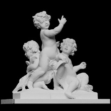 Putti grup Burggarten Viyana taramak heykel 3dprintable Avusturya 3d print model - Mito3D