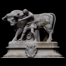 Pinzgauer taureau analyse sculpture Vienne 3dprintable L'Autriche cc0 3d print model - Mito3D