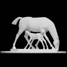 atlar heykel taramak hayvan at 3dprintable cc0 3d print model - Mito3D