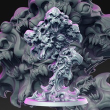 névoa morte fantasma demônio 32mm dnd tampo mesa rnestudio 3d print model - Mito3D
