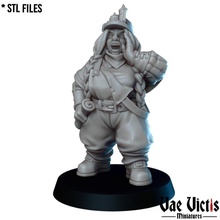 overseer fantasy rpg chief supportless dwarf tabletop map dnd 3d print model - Mito3D