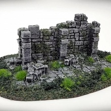 libre ancien ruines base ruiné mur 3d print model - Mito3D