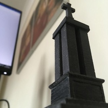 gaveston's cross king miniture model monument replica 3d print model - Mito3D